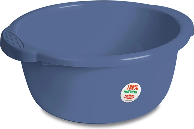 Πλαστική λεκάνη 14 l, διάμετρος 40 cm, μίξη χρωμάτων