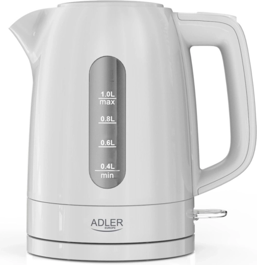 Ηλεκτρικός βραστήρας Adler 1 l λευκός