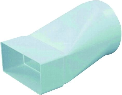 Μεταβατικό τεμάχιο 104/110 × 55 mm για στρογγυλό και επίπεδο αεραγωγό