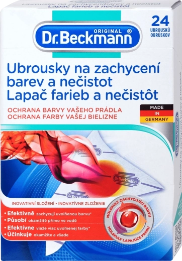 Dr. Beckmann παγιδευτής χρωμάτων και ρύπων από μικροΐνες 24 τεμ.