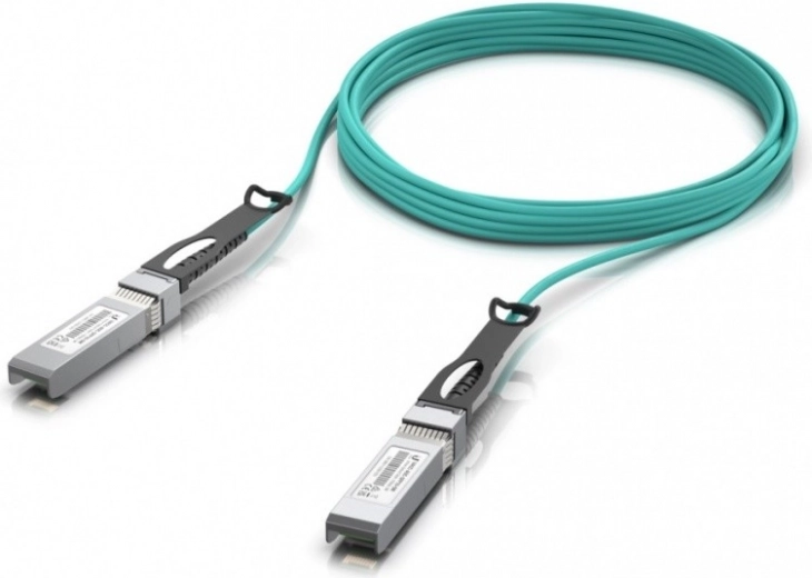 Οπτικό καλώδιο SFP+ AOC 10 Gbps 5 m, aqua