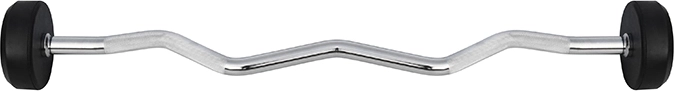 Σπαστή μπάρα EZ δύο χεριών HMS Premium 10 kg