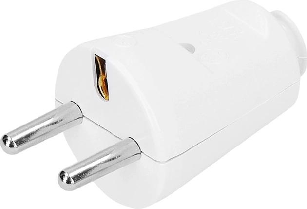 Solight ίσιο φις IP20 λευκό