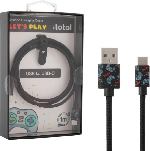 Gaming καλώδιο φόρτισης και δεδομένων USB‑C με λουράκι