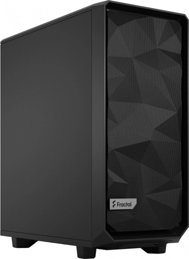 Fractal Meshify 2 Compact Black Solid – συμπαγές PC κουτί με υψηλή ροή αέρα