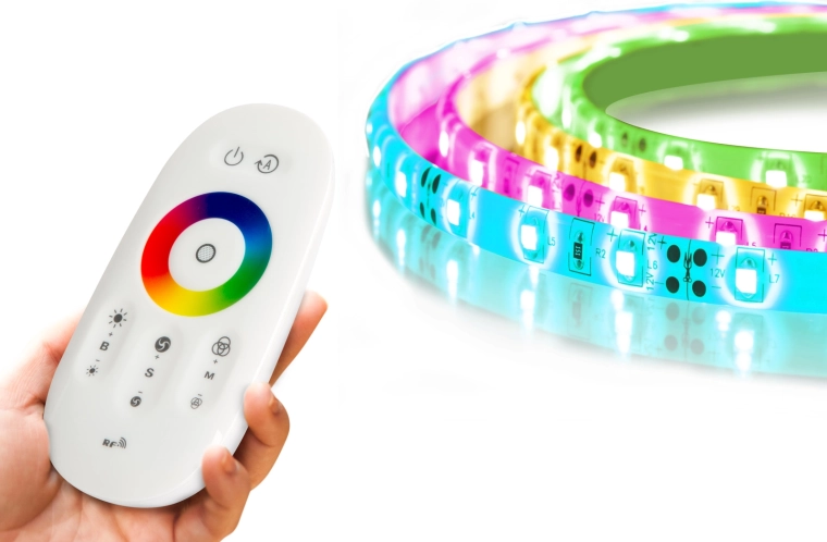 Ταινία RGB LED MagicControl 5 m με χειριστήριο αφής και προστασία IP65