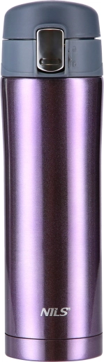 Θερμός NILS Camp 430 ml μωβ