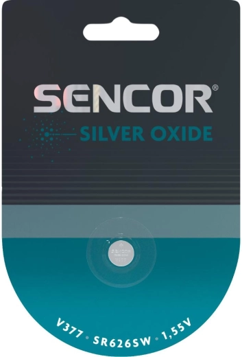 Μπαταρία κουμπί Sencor V377/SR626SW 1,55 V