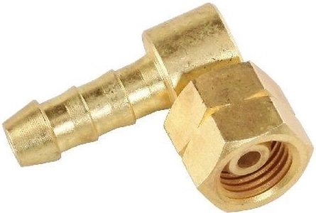 Ρακόρ με παξιμάδι G1/4"L για σωλήνα 8 mm, πλευρική διακλάδωση 90°