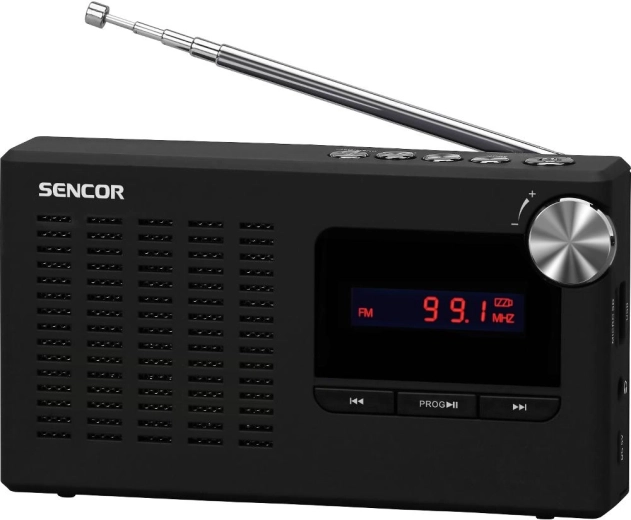 Φορητό ραδιόφωνο FM Sencor με USB και Micro SD