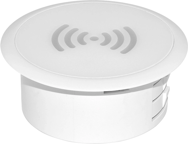 Solight εντοιχιζόμενος ασύρματος φορτιστής Qi 15 W λευκός