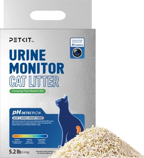 Petkit urine monitor – φυτική συσσωματούμενη άμμος με ένδειξη pH - 1 τεμάχιο