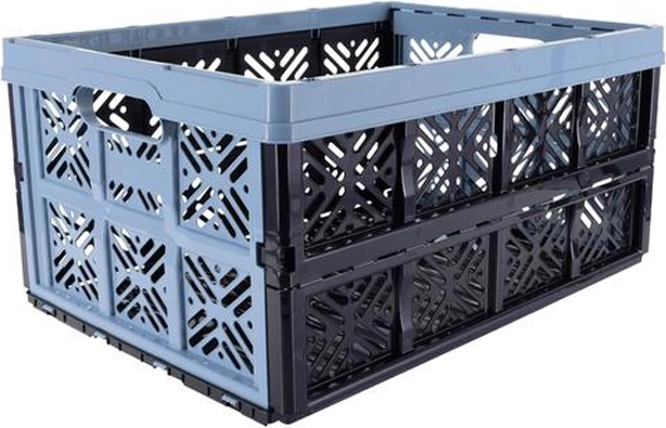 Πτυσσόμενο κιβώτιο μεταφοράς 32 l, 48 × 35 × 23 cm, βόρειο μπλε