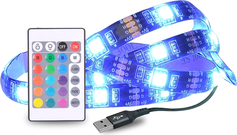Φωτισμός RGB με τηλεχειριστήριο