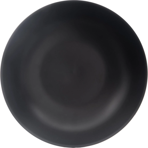 Βαθύ κεραμικό πιάτο μαύρο 20,5 cm, 800 ml