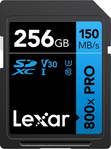 Κάρτα μνήμης Lexar Professional 800x Pro SDXC 256 GB