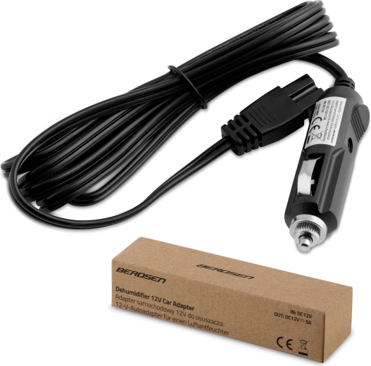 Προσαρμογέας τροφοδοσίας αυτοκινήτου 12 V DC για αφυγραντήρα Berdsen - 1 τεμάχιο