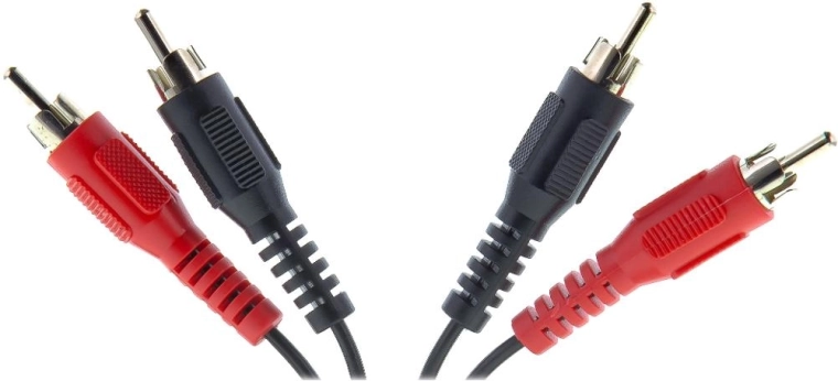 Στερεοφωνικό καλώδιο ήχου Sencor 2× RCA σε 2× RCA, 1,5 m