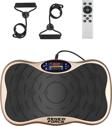Δονητική πλατφόρμα Renew Force με Bluetooth και λάστιχα αντίστασης