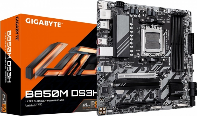 Gigabyte B850M DS3H – μητρική πλακέτα AM5 για gaming
