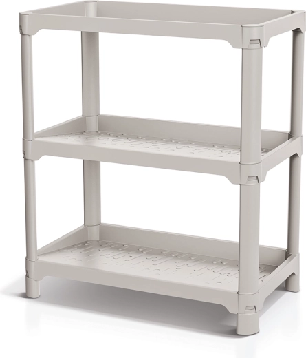 Ράφι παπουτσιών NUBBY RACK, ανοιχτό καφέ