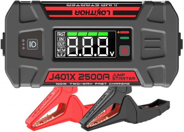 Powerbank και πηγή εκκίνησης LOKITHOR J401X 12 V, 2500 A, 74 Wh