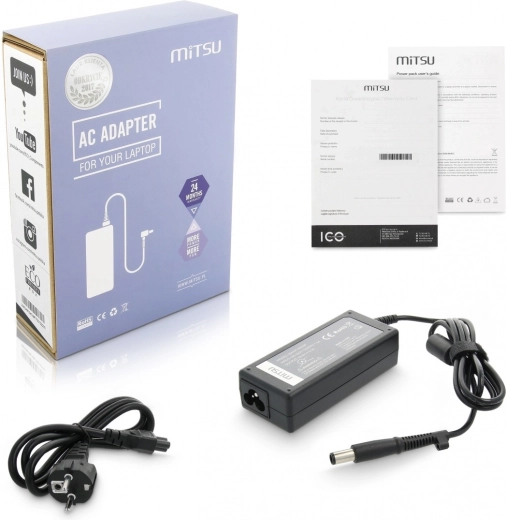 Φορτιστής / τροφοδοτικό 18,5 V 3,5 A (7,4 × 5,0 mm με ακίδα) για HP και Compaq 65 W