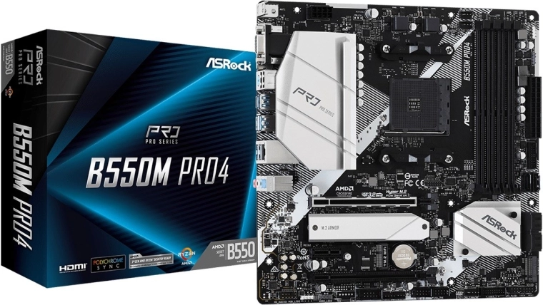 ASRock B550M Pro4 – microATX μητρική πλακέτα για AMD Ryzen