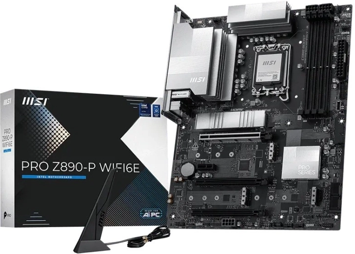 MSI Pro z890-p wifi 6e μητρική πλακέτα atx για intel lga1851
