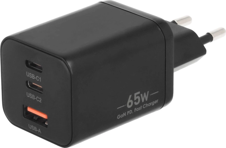 Τεχνολογία GaN και ισχύς έως 65 W