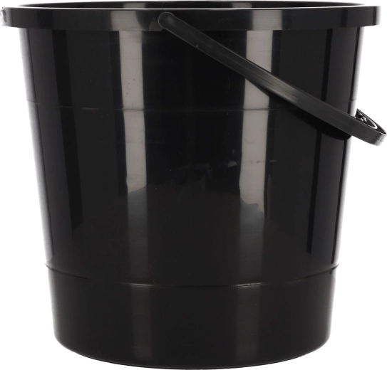 Κουβάς 10 l – μαύρος, πολωνική παραγωγή