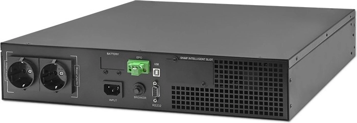 Εφεδρικό τροφοδοτικό UPS για rack 1 kVA 1000 W με LCD, on-line, συντελεστής ισχύος 1.0