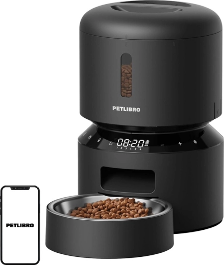 Petlibro Granary αυτόματη ταΐστρα/δοσομετρητής τροφής 3 l μαύρο