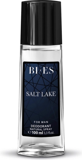 Ανδρικό αποσμητικό σε γυάλινο μπουκάλι BI-ES Salt Lake 100 ml