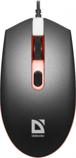 Gaming ποντίκι DEFENDER DOT οπτικό, φωτισμός 7 χρωμάτων, 1000 DPI