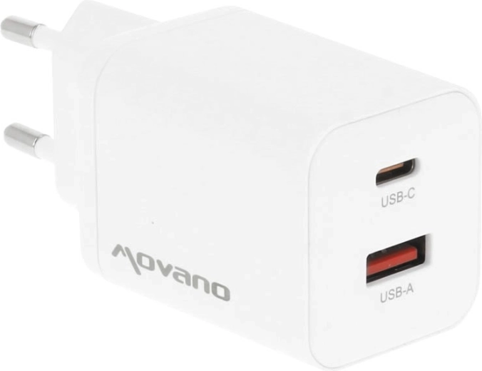 USB‑C + USB‑A: φορτίστε δύο συσκευές ταυτόχρονα