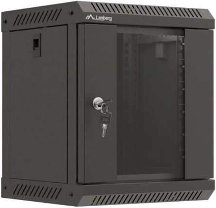 Επιτοίχιο rack ντουλάπι 10" 6U 300 × 300 mm μαύρο