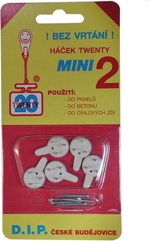 Γαντζάκι TW. Mini II PH λευκό (5 τεμ.)