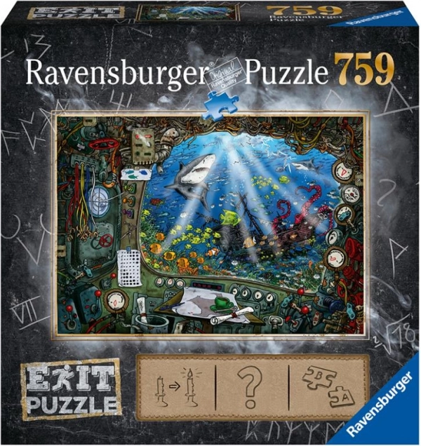 Ravensburger Παζλ EXIT: Υποβρύχιο 759 κομμάτια