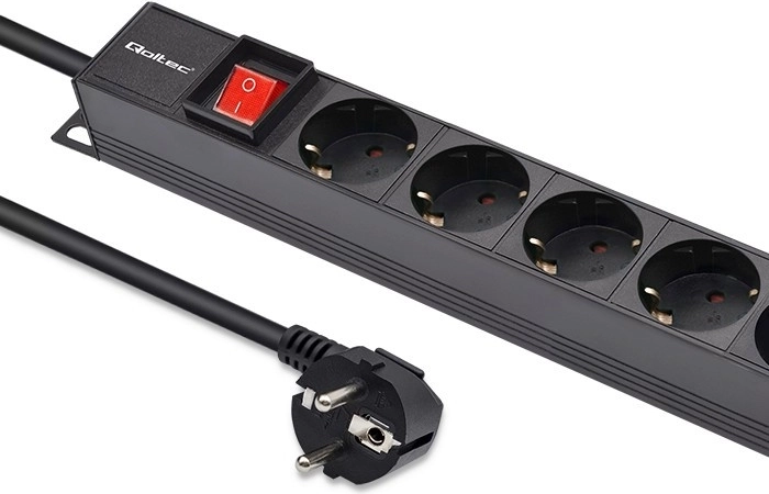 Κάθετη πολύπριζα/διανομέας PDU για rack | 16A | 16x SCHUKO | 1,8m