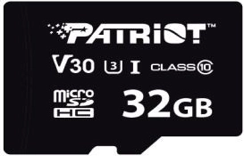 Κάρτα μνήμης MicroSDHC 32GB Patriot Viper VX V30