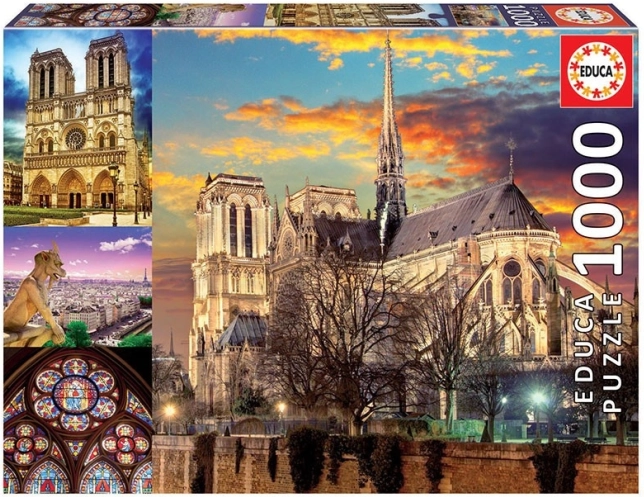 Παζλ Notre Dame κολάζ 1000 κομμάτια