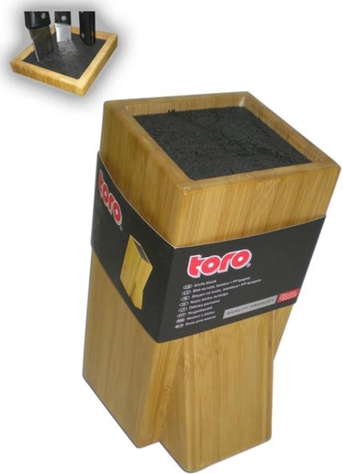 Μπλοκ για μαχαίρια TORO από μπαμπού