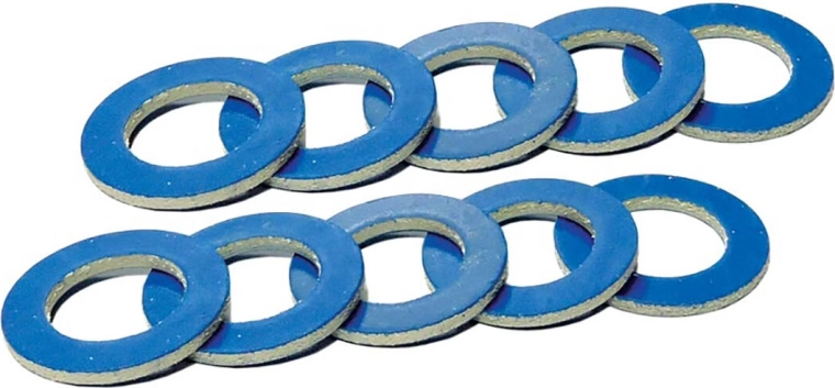 Στεγανοποίηση για υδραυλικές ρακόρ 1/2" klingerit 24 × 15 × 2 mm (10 τεμ.)