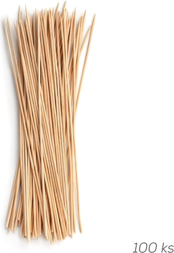 Ακονισμένα καλαμάκια/σουβλάκια 27 cm (100 τεμ.)