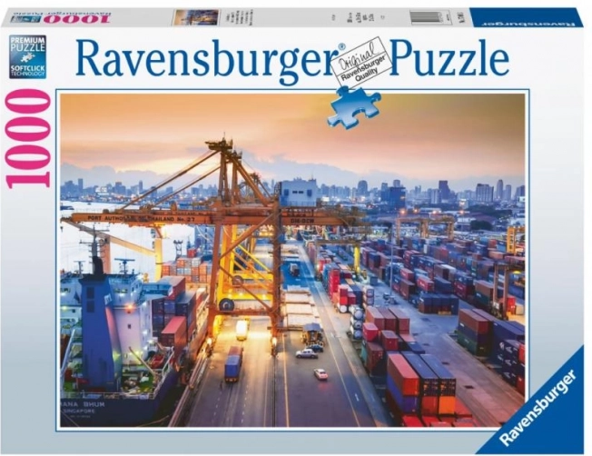 Παζλ Λιμάνι του Αμβούργου 1000 κομμάτια RAVENSBURGER