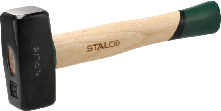 Βαριοπούλα STALCO 1500 g με λαβή από ξύλο φράξου