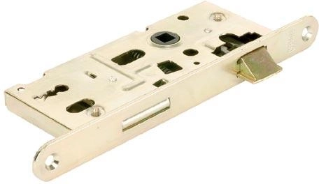 Εντοιχιζόμενη κλειδαριά K103 72/60 δεξιά/αριστερή, λευκός ψευδάργυρος, 1 κλειδί
