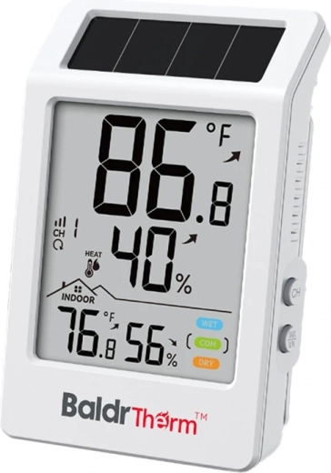 Ηλιακό θερμο‑υγρόμετρο Rainpoint BALDRTHERM B0707