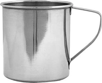 Ανοξείδωτη κούπα 11 cm, 800 ml